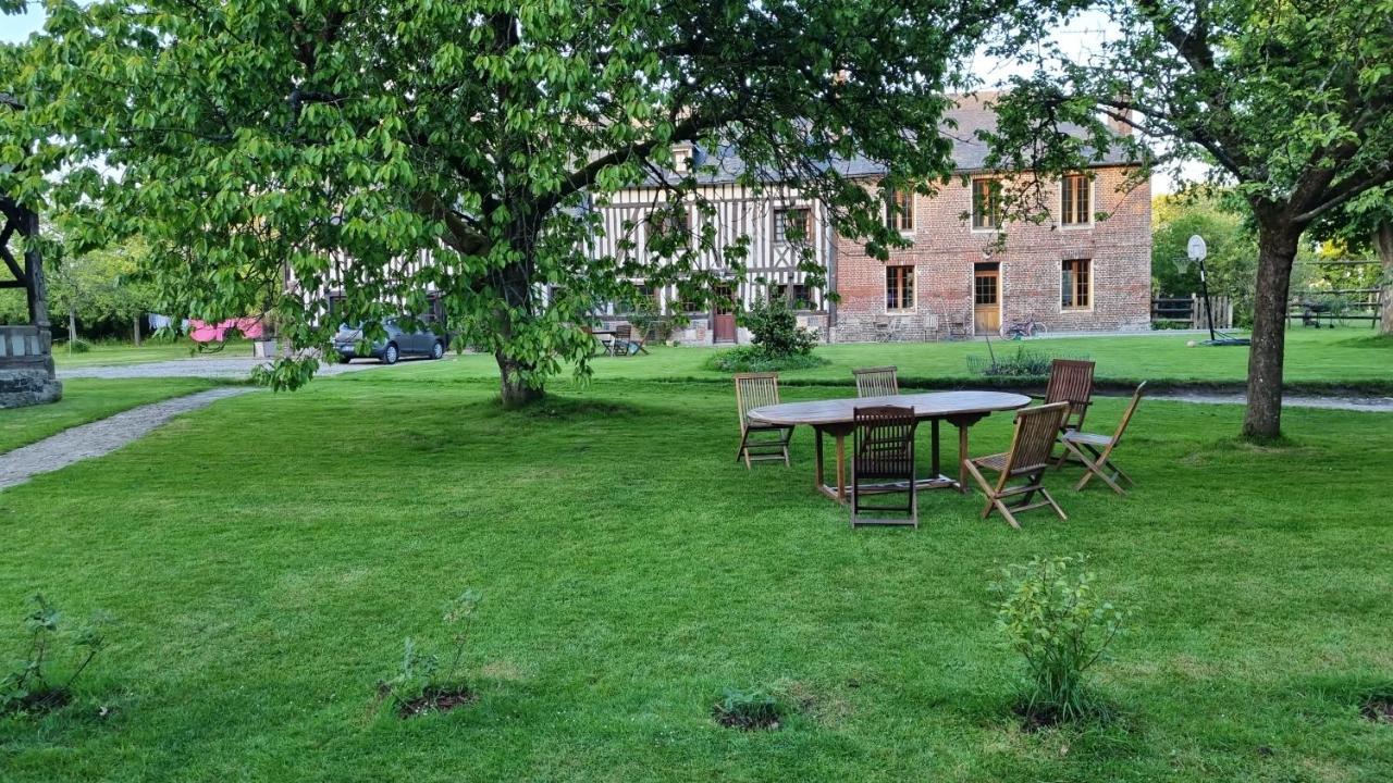 La Ferme Chevalier Hotel Équemauville Exterior foto